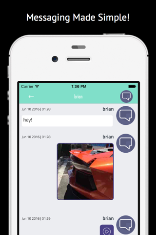 Chatty Messenger - Connect With Friends using Photos, Videos, and More screenshot 2