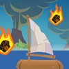 Dodgy Boat - Avoid the fireballs!