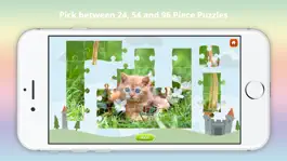 Game screenshot Kitten and Cat Jigsaw Puzzles - A therapeutic stress relief game for Children, Toddlers and Adults! hack