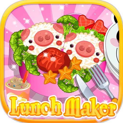 Lunch Maker - Lovely Baby Loves Cooking,Cake,Fruit,Pizza Fashion Recipe Matchig Icon