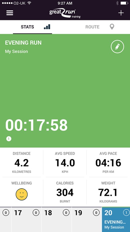 Great Run Training – GPS Training Tracker