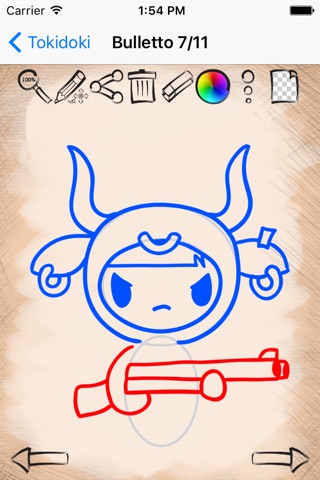 How to Draw Tokidoki edition screenshot 3