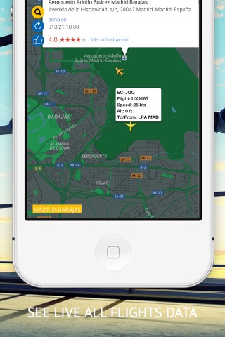 Air ES PRO : Flight Radar & Status for Iberia, Air Europa, Air Nostrum, Binter Canarias Airlines screenshot 3