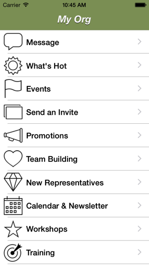 My Org App