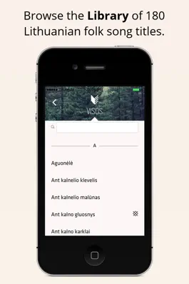 Game screenshot Dainorėlis - Your Lithuanian Song Book apk