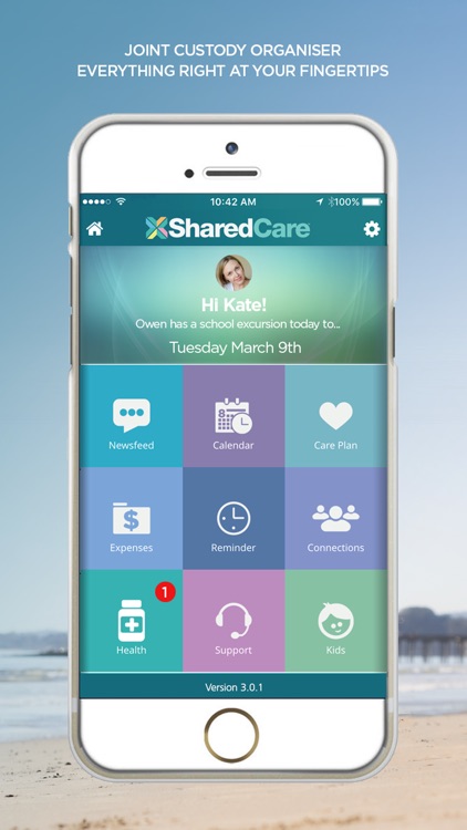 SharedCare - Joint Custody Organizer & Co-Parenting App