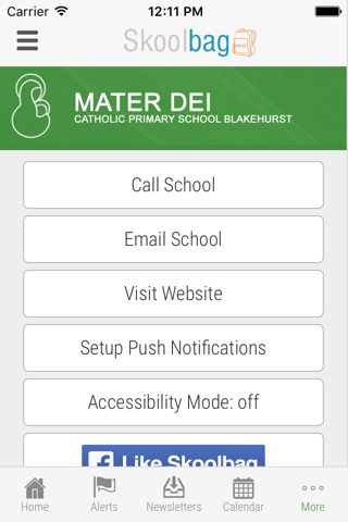 Mater Dei Catholic Primary School Blakehurst - Skoolbag screenshot 4