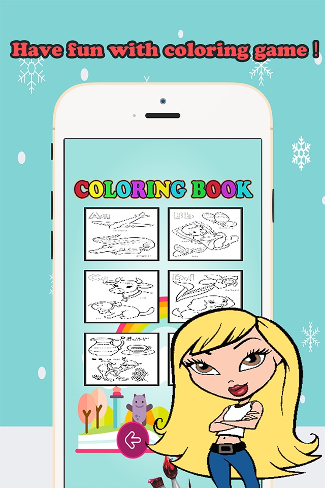 Coloring Book ABCs pictures: Finger drawing games screenshot 3