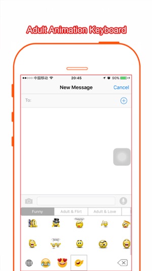 Adult Animated Emoji Icon - Keyboard for Sexy, love, flirty,(圖1)-速報App