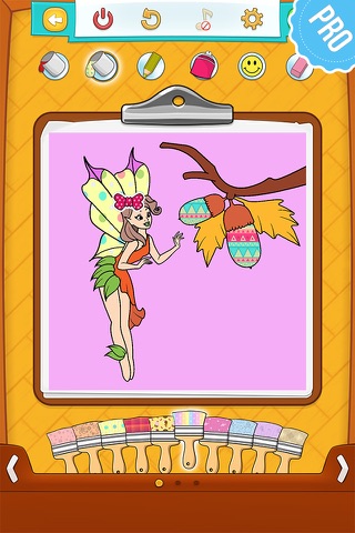 Fairy Coloring Pages PRO: Coloring Game for Kids screenshot 3