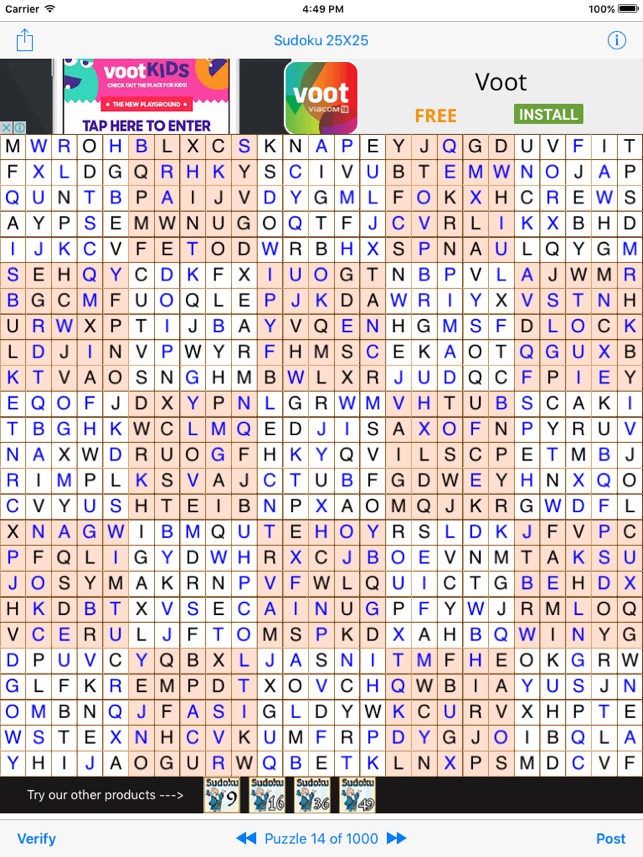 Sudoku 25x25(圖4)-速報App