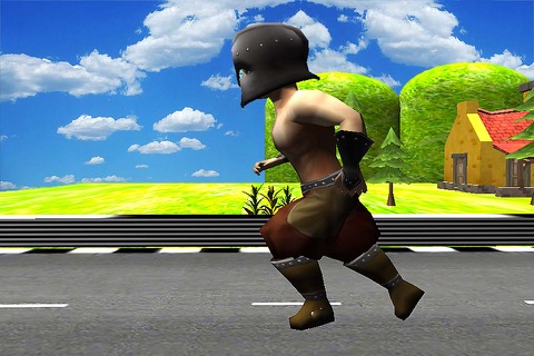 Glory Run : Tiny Gladiator Escape Free screenshot 2