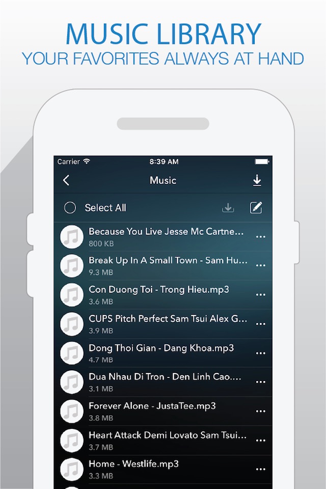Katrina Music - Music Player For Cloud Platforms from Box Drive screenshot 3