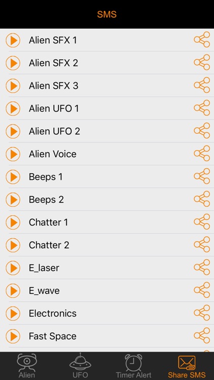 Alien Voice & UFO Soundboard Button Free: 90+ Sci-Fi Sound Effects of Robot Chatter & Space Flying screenshot-3