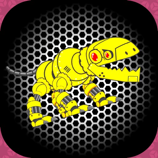 Maiden Racing On Iron Dinosaur Icon