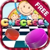 Checkers Board Puzzle Free - “ Easy Draw with Kids Game with Friends Edition ”