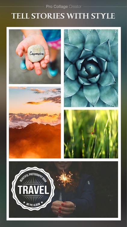 Pro Collage Creator – Add beautiful text & artwork to photos