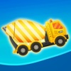 Fun Kid Racing City Builder: Bulldozer, Crane, Truck and Cement Mixer Drive