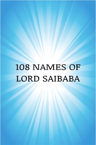 108 names of Saibaba screenshot 4