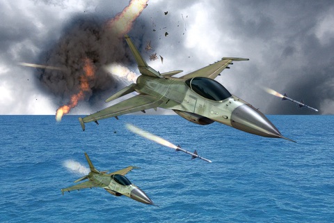 F16 Fighter Flight Air Attack screenshot 4
