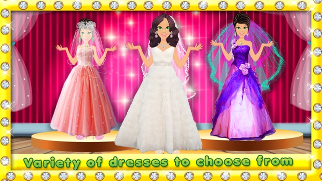 Wedding Salon – Girls Makeup,Dress Up,Sp