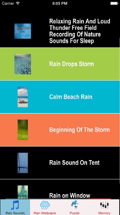 Rain Sounds Thunderstorm Lightning Sounds Sleep Sounds & Rain Wallpaper