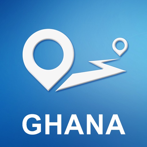 Ghana Offline GPS Navigation & Maps icon
