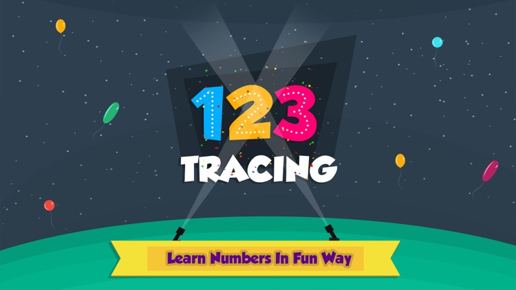 123 Tracing - Learn counting and tracing numbers with interactive activities and puzzles