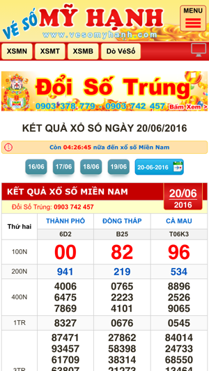 Vé Số Mỹ Hạnh(圖1)-速報App