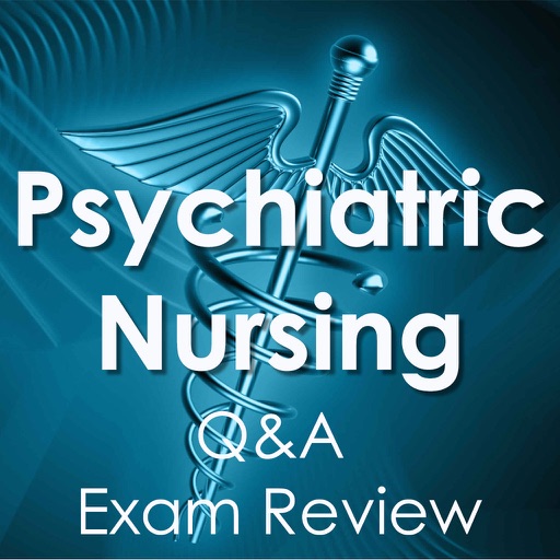 Psychiatric Nursing Exam Review: 5100 Study Notes & Quiz icon