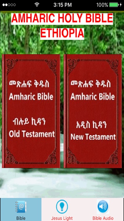 Amharic Holy Bible Ethiopia With Audio Bible