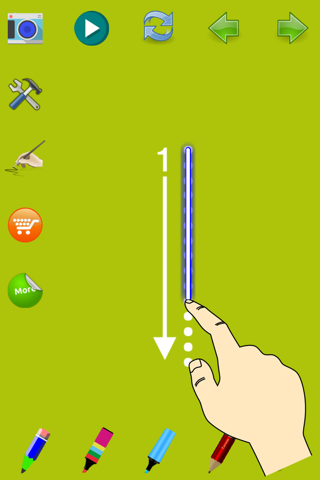 Trace Letters Wizard Level 3 - náhled