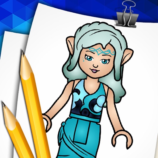 Step by Step Draw Lego Elves Edition Icon