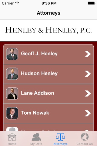 Henley & Henley Injury Help App screenshot 4