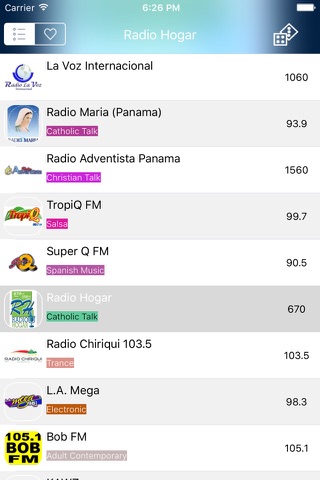 Radio Panamá - FM / AM screenshot 4