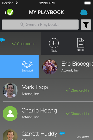 Attend Mobile App screenshot 2