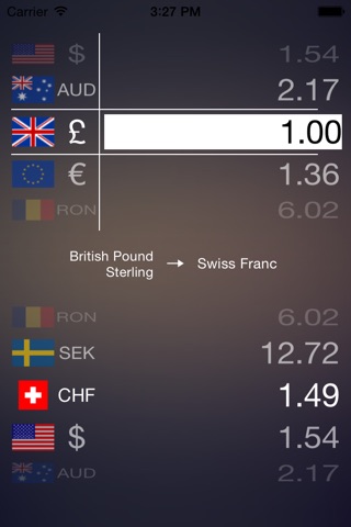 Currency Watch ++ screenshot 2