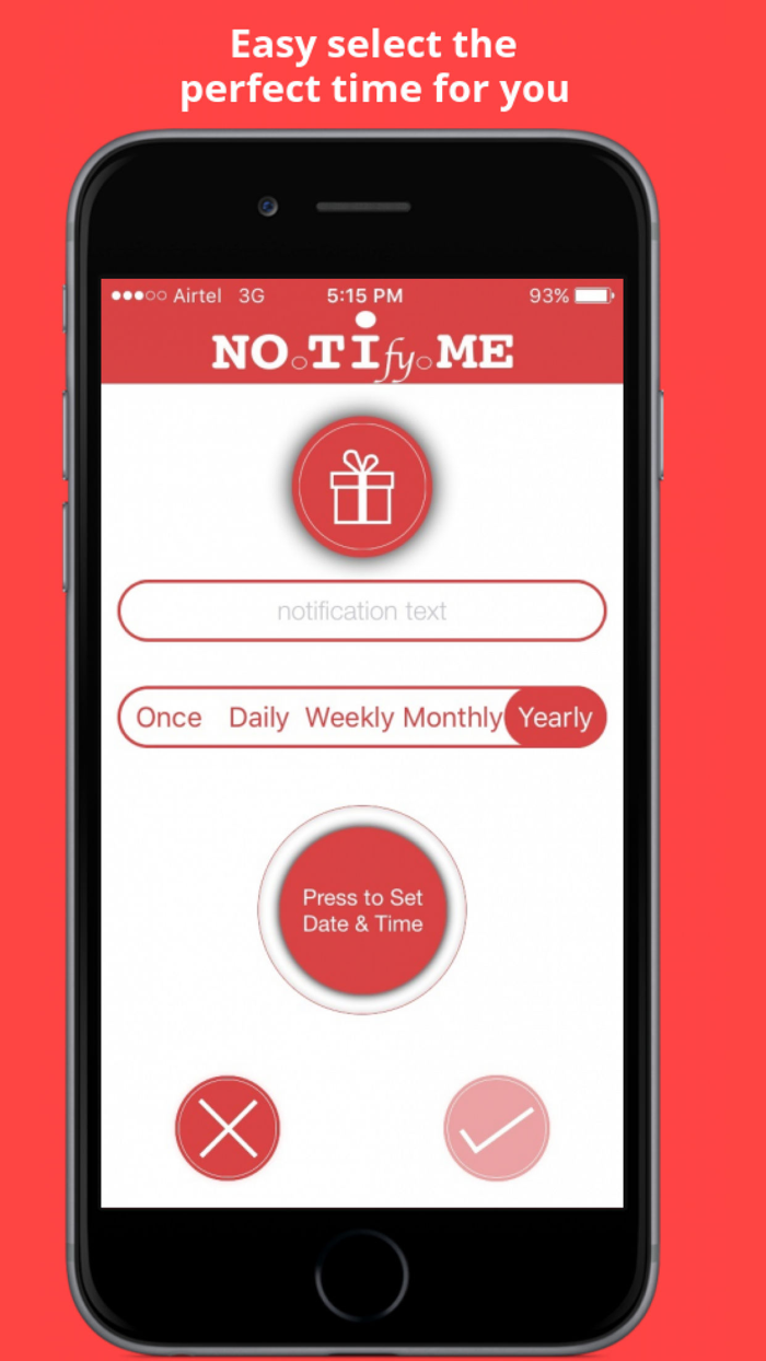 NO.TIfy.ME For Women Daily Tasks Manager Todo List  Reminders