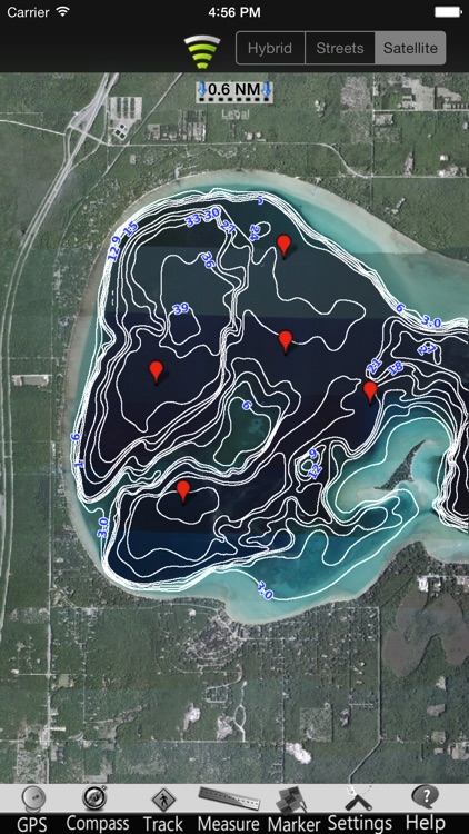Michigan Lakes GPS Nautical charts screenshot-3