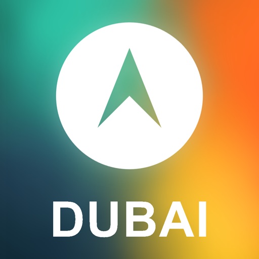 Dubai, UAE Offline GPS : Car Navigation icon
