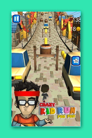 Crazy Kid Run For Fun Pro - Endless Running Game screenshot 2