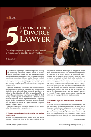 Divorce Magazine screenshot 2