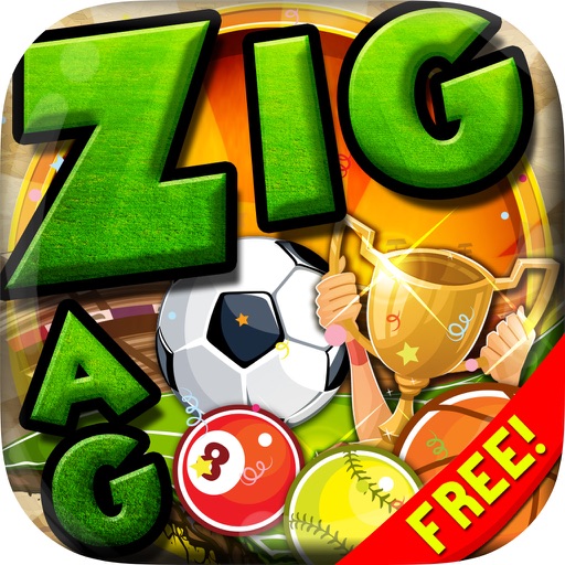 Words Zigzag : At the Sports Crossword Puzzles with Friends Free icon