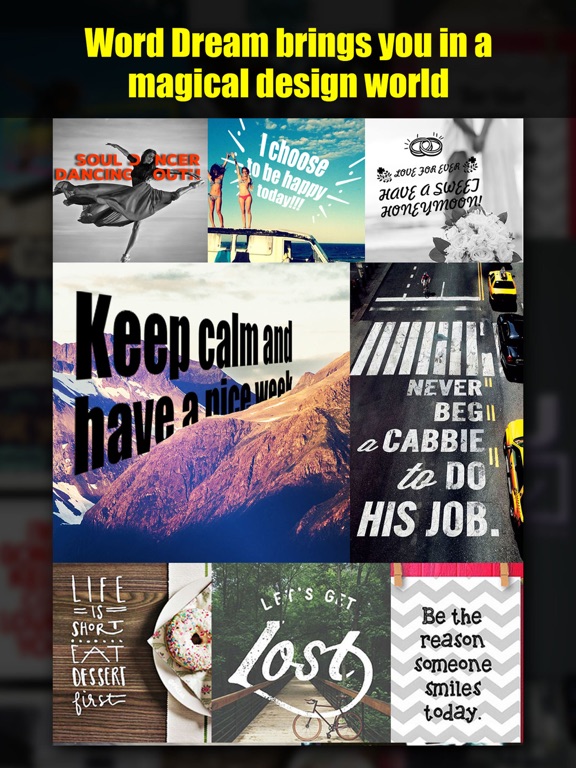 Word Dream Pro - Cool Fonts & Typography Generator Screenshots