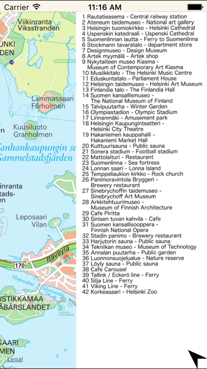 Map of Helsinki screenshot-3