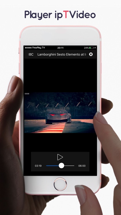 FreePlay TV - Player Television, Movie and for YouTube Video HD