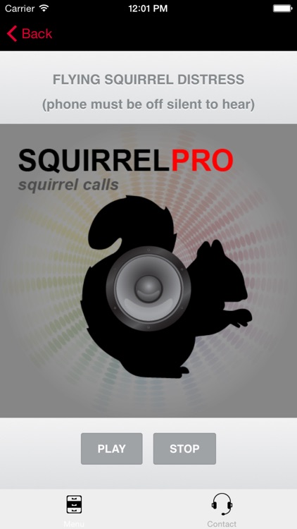 REAL Squirrel Calls and Squirrel Sounds for Squirrel Hunting! - (ad free) BLUETOOTH COMPATIBLE screenshot-0