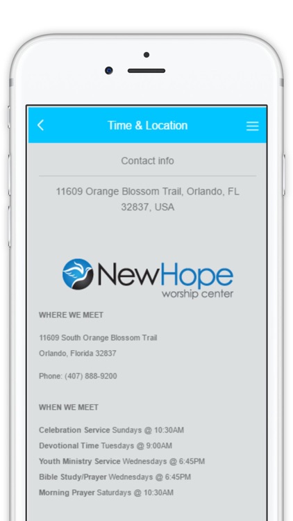 NEW HOPE WORSHIP CENTER