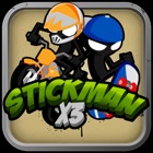 A Stick Man Hero Xtreme X3 - Stickman Skater & Sketchman BMX Games icon
