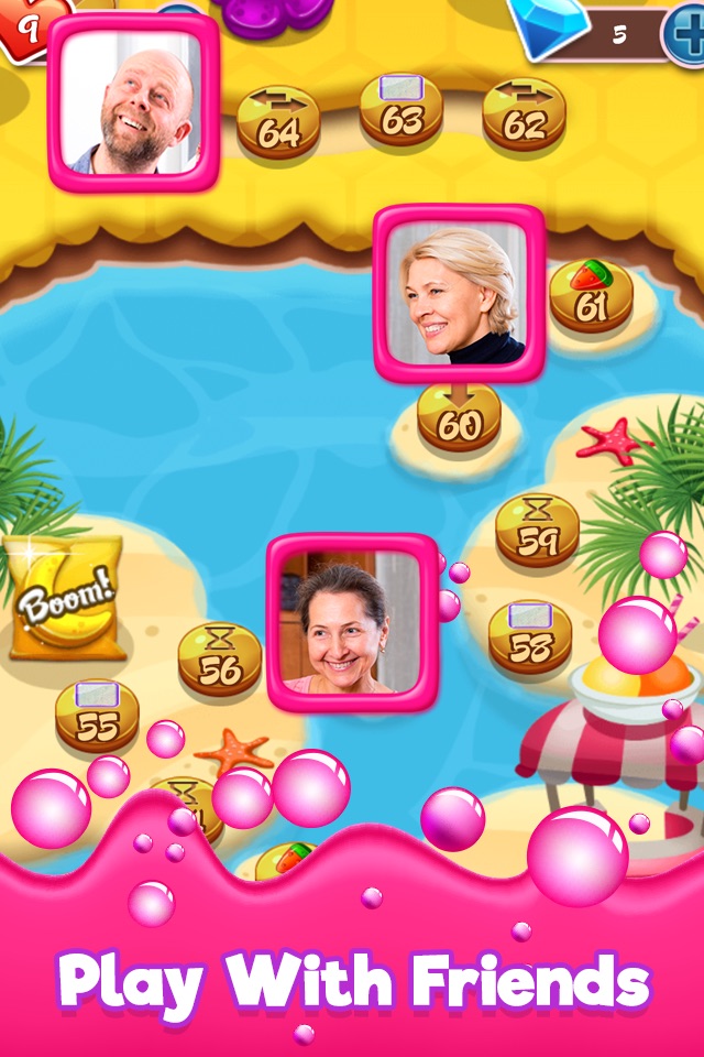 Jelly Crush Mania - King of Sweets Match 3 Games screenshot 3